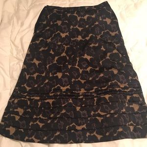 Banana republic midi skirt